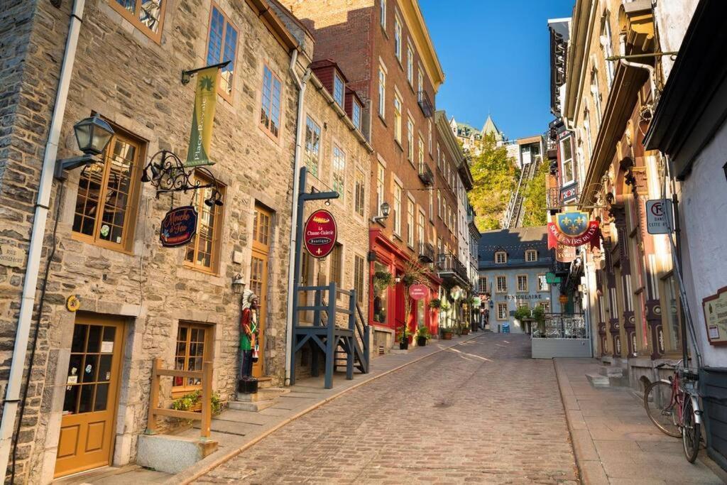 Penthouse With Free Indoor Parking Downtown Apartment Quebec City Bagian luar foto