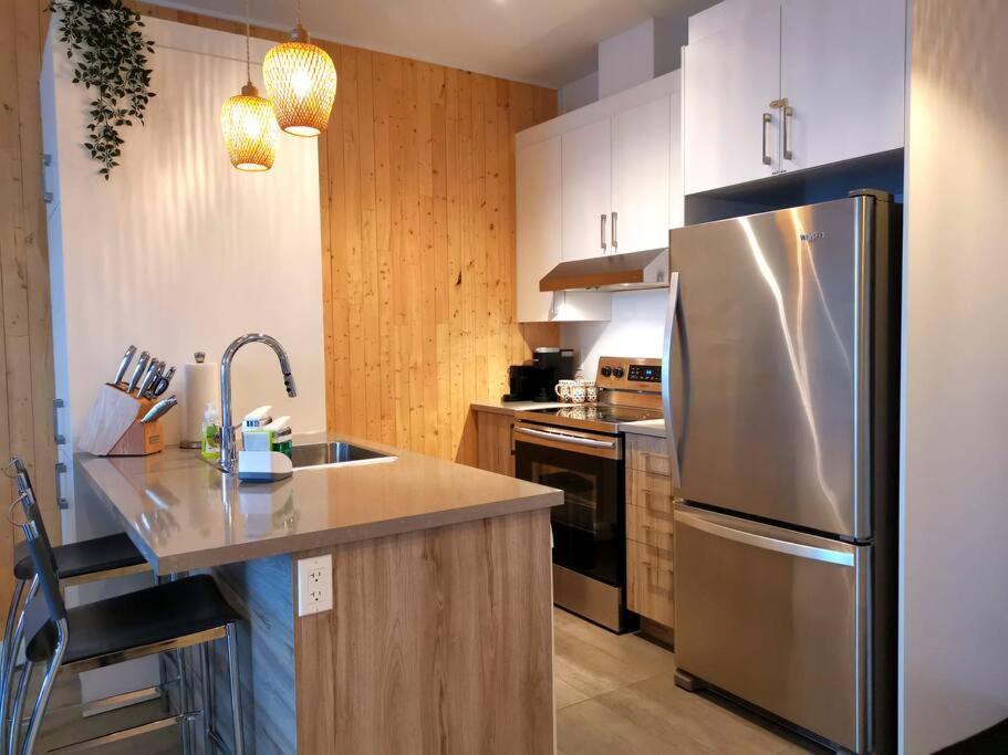 Penthouse With Free Indoor Parking Downtown Apartment Quebec City Bagian luar foto