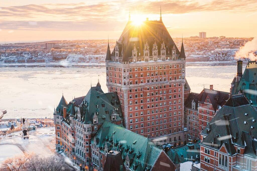 Penthouse With Free Indoor Parking Downtown Apartment Quebec City Bagian luar foto