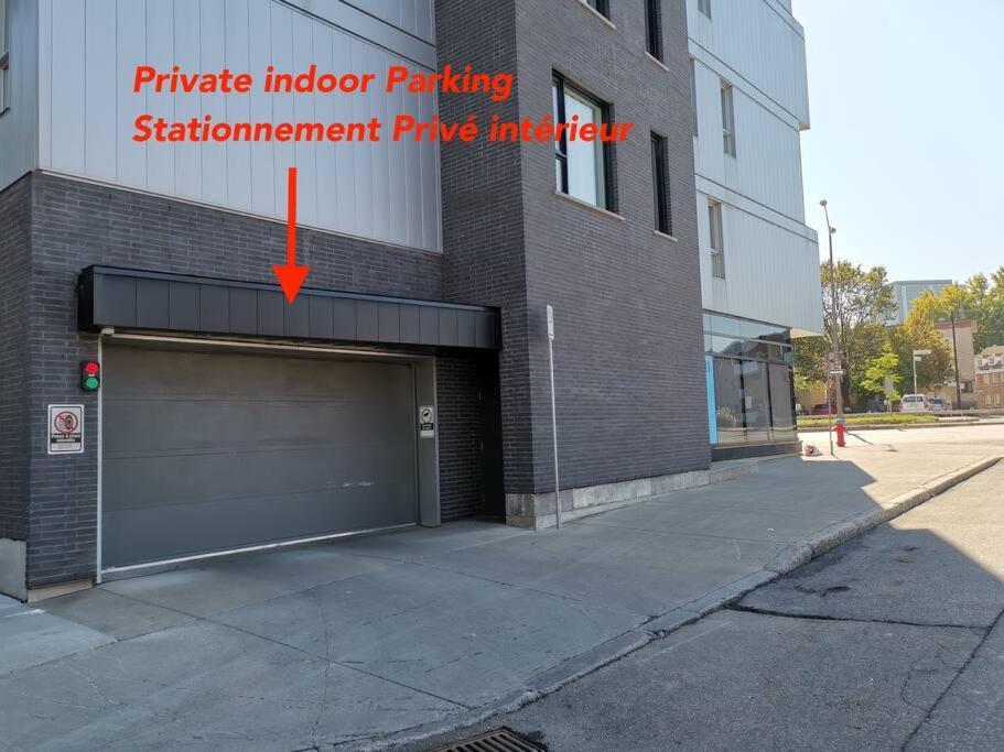 Penthouse With Free Indoor Parking Downtown Apartment Quebec City Bagian luar foto