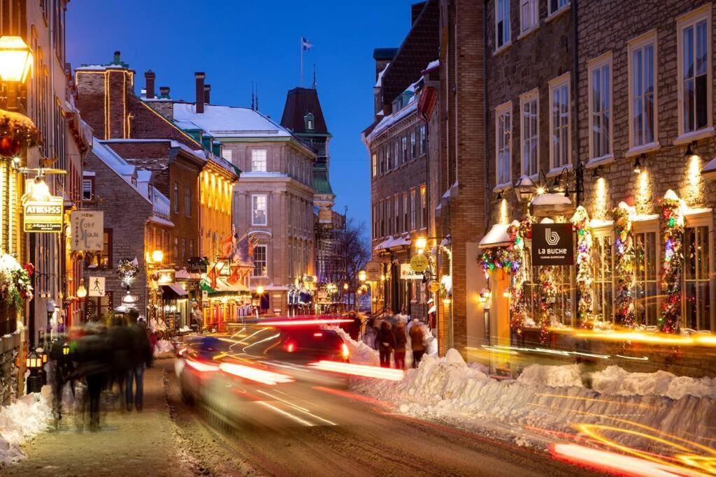 Penthouse With Free Indoor Parking Downtown Apartment Quebec City Bagian luar foto